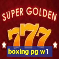 boxing pg w1